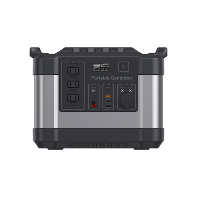 Portable 1000W 2000W Rechargeable Solar Generator For Camping