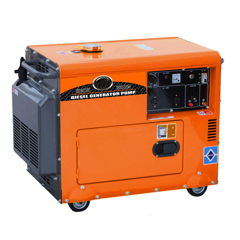 20A 10 Kva Single Cylinder Diesel Engine Generator HR188FA Silent Gen Set